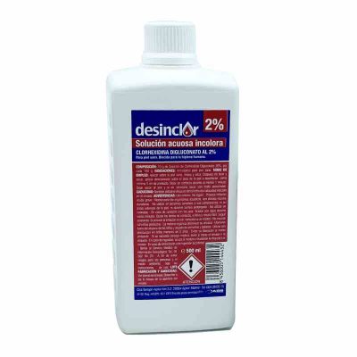 desinclor acuoso incoloro 2%