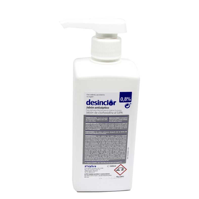 desinclor 0,8 solucion jabonosa
