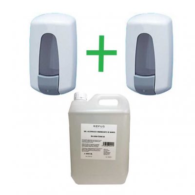 material sanitario Dispensador & gel