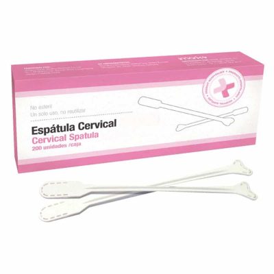 material sanitario espatula esteril plastico