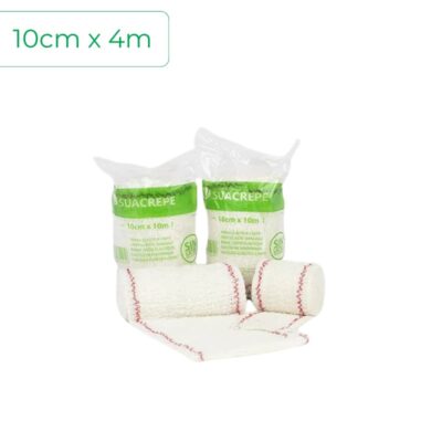 Venda elástica crepé SUACREPÉ 70 gr/m2 10cm x 4m