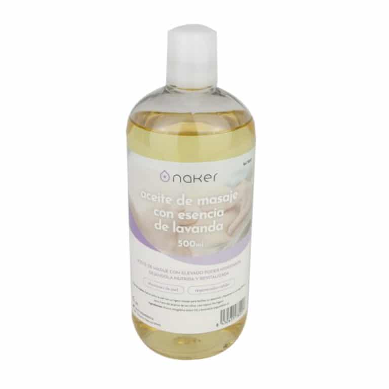 Aceite con esencia de lavanda