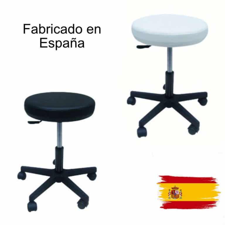 Taburete Base plástico a gas