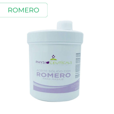 Aceite sólido masaje ROMERO