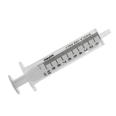 Jeringa de 2 cuerpos Luer 10ml - Caja de 100