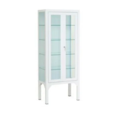 Vitrina Clinica 2 puertas Acero Esmaltado. 150x60x35