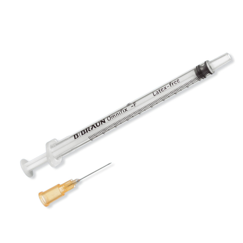 Omnifix®-F Jeringa tuberculina con aguja 25G 0,5x16 mm