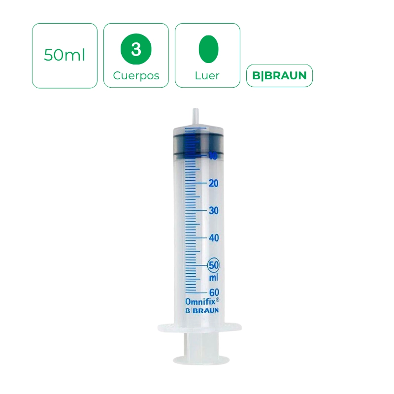 Jeringa Omnifix 50ml Luer