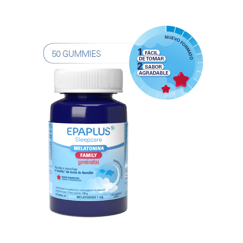 Epaplus Sleepcare Melatonina Family Gummies