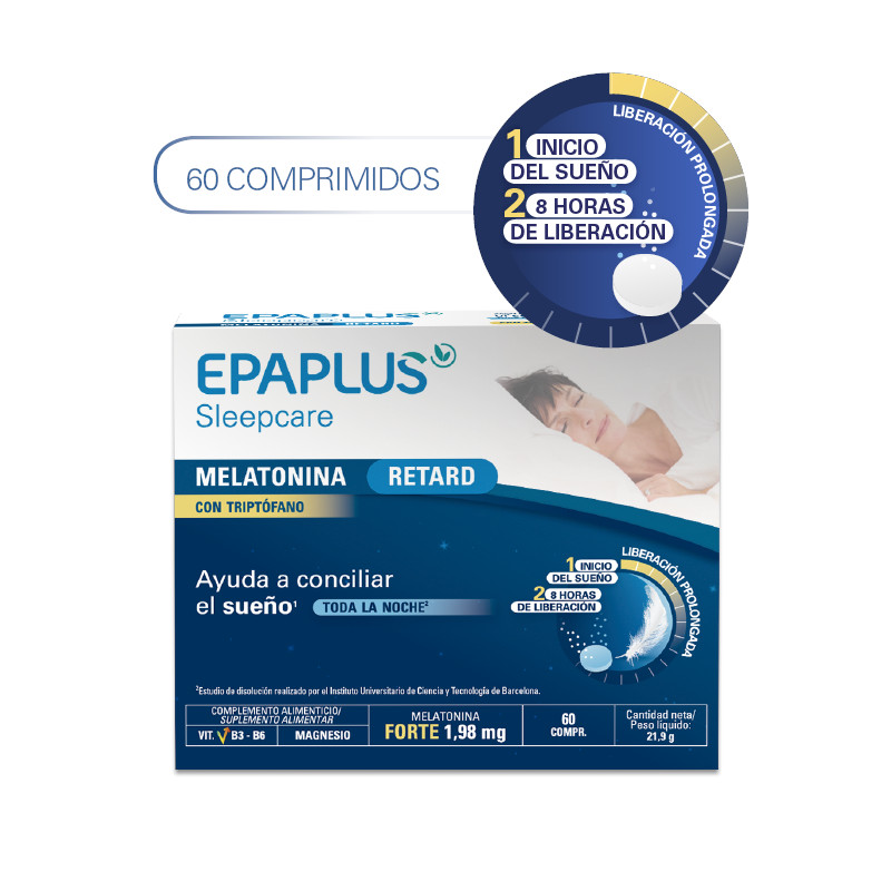 Epaplus Sleepcare Melatonina RETARD 60 comp.