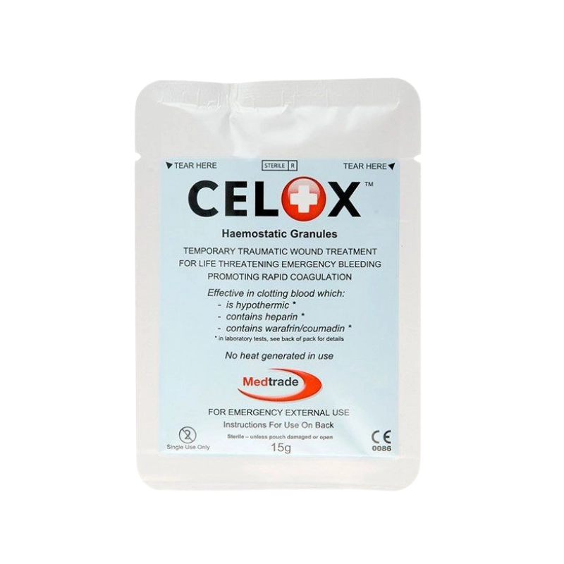 Celox Hemostático Gránulos (15 gramos)