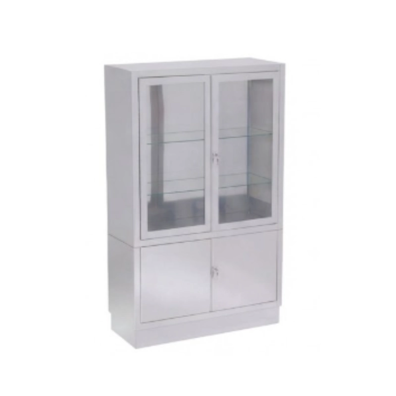 Vitrina Armario Acero Inoxidable. 160x40x100