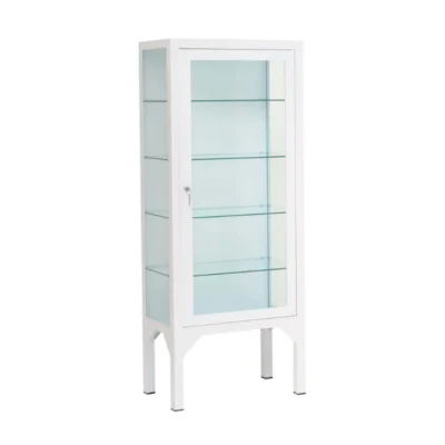 Vitrina Clinica 1 puerta Acero Esmaltado. 150x60x35