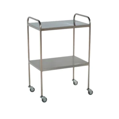 Mesa Auxiliar Inox. 2 Lisos Inox. 2 Empujadores