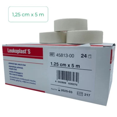Esparadrapo Leukoplast S 1,25cm x 5m