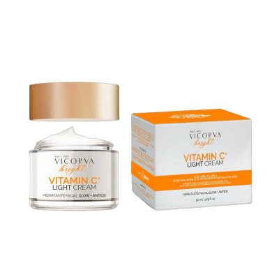 Hidratante facial light cream vitamin C+