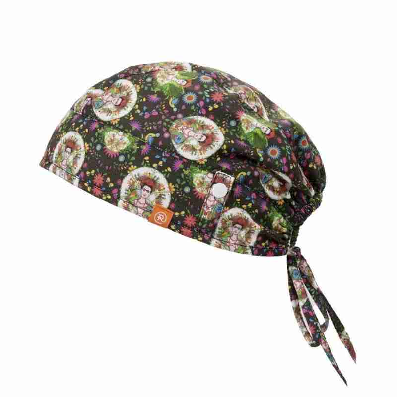 Gorro sanitario estampado 100% algodón GORRO FRIDA