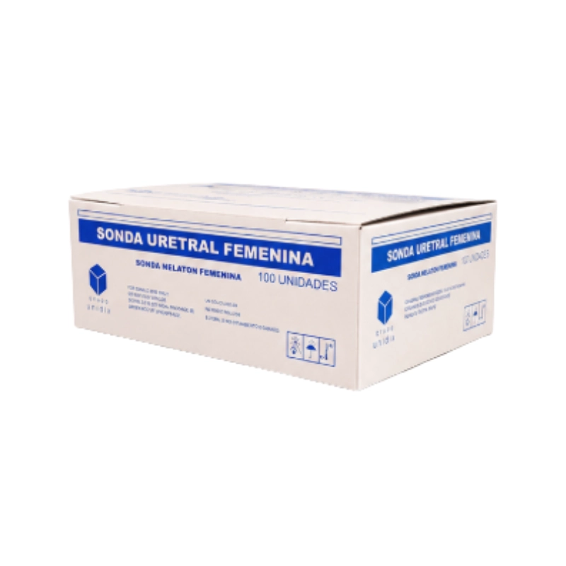 Sonda Uretral Femenina caja 100 unidades