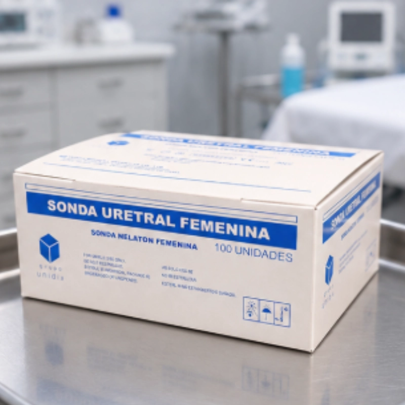Sonda Uretral Femenina caja 100 unidades