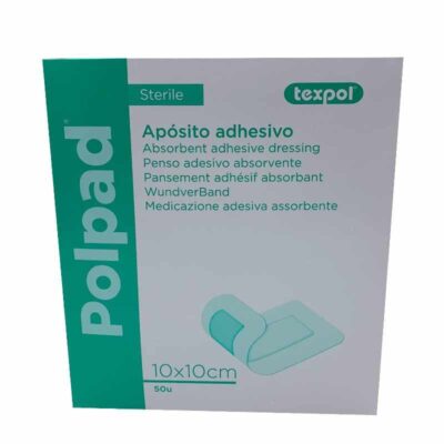 Apósito adhesivo estéril Polpad 10x10cm