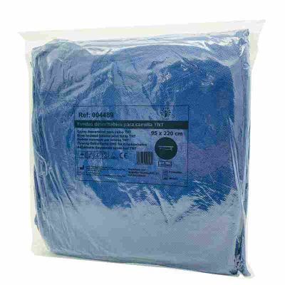 Fundas desechables para camilla 95x220cm azul