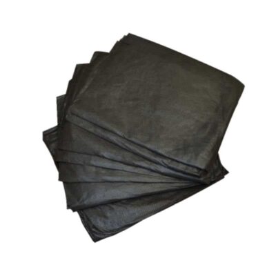 Fundas negras desechables para camilla 100 uds