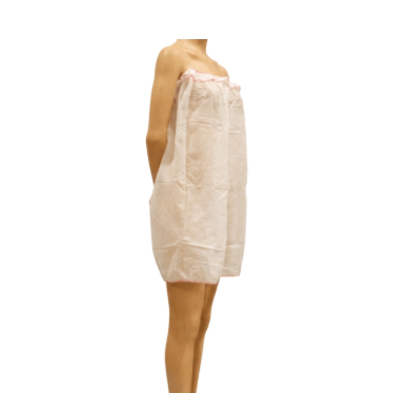 Pareo desechable blanco (1 unidad)