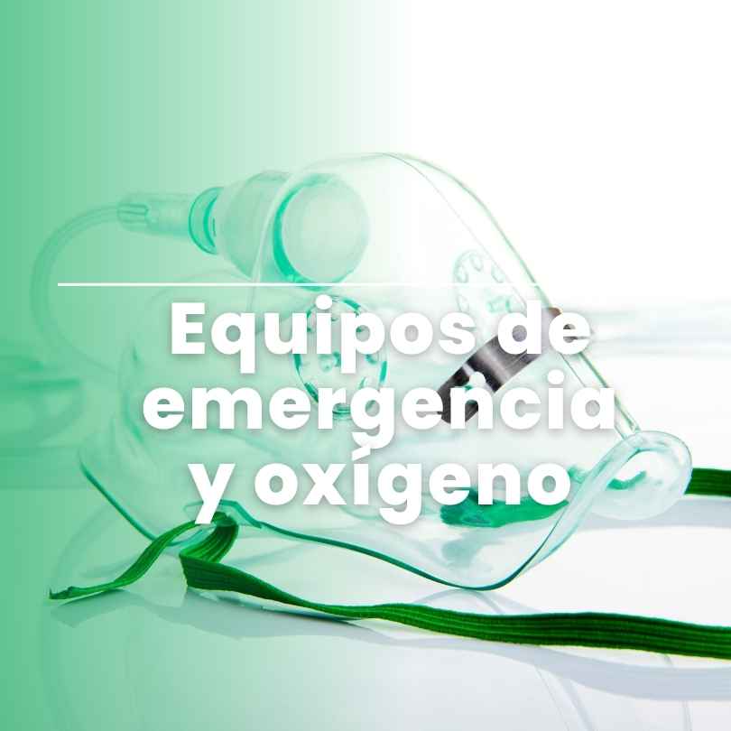 Porduct Category Equipos de Emergencia y Oxígeno