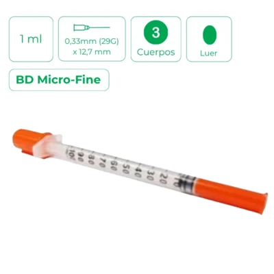 Jeringa Insulina BD Micro- Fine 1ml