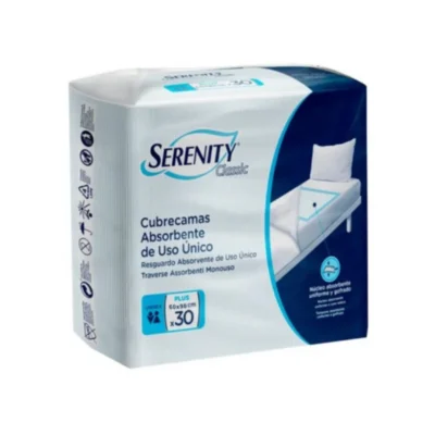 Empapadores 60x90 absorbentes 30uds serenity