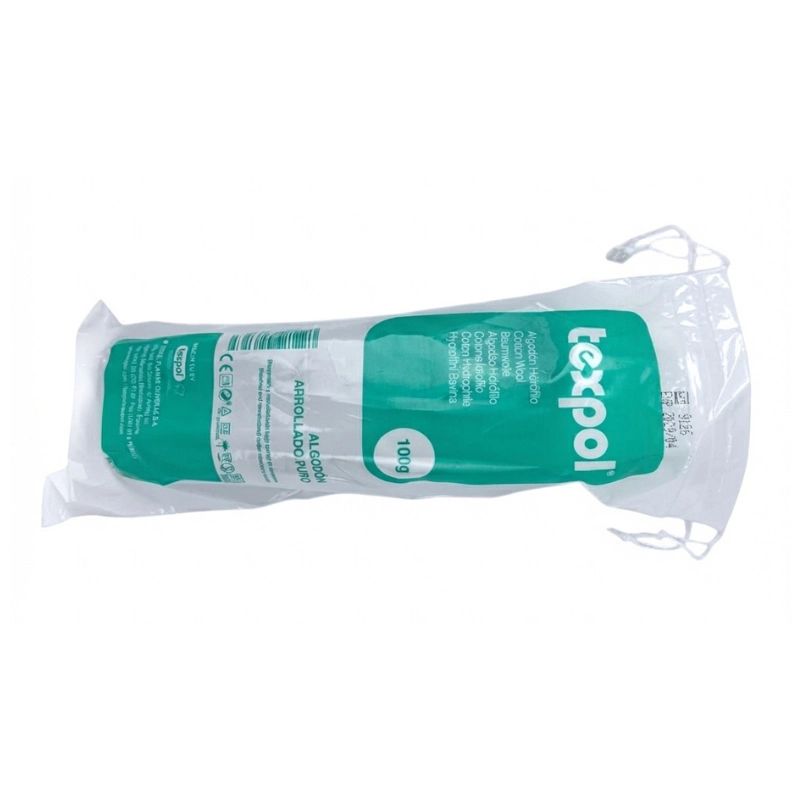 Algodón arrollado puro 100 gr