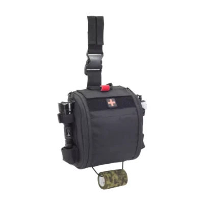 Botiquín Pernera Paramédico Negro QUICKAID