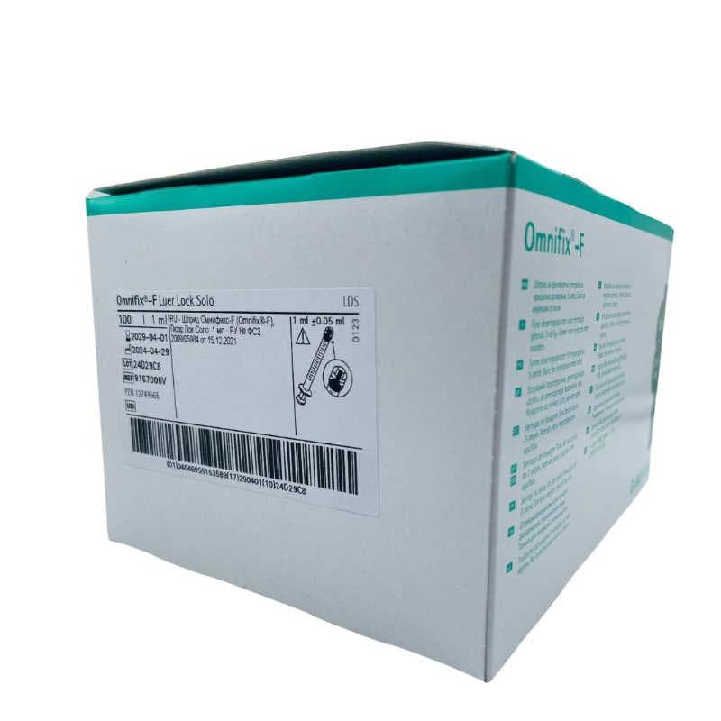 Jeringa insulina 1ml BBraun Omnifix Luer