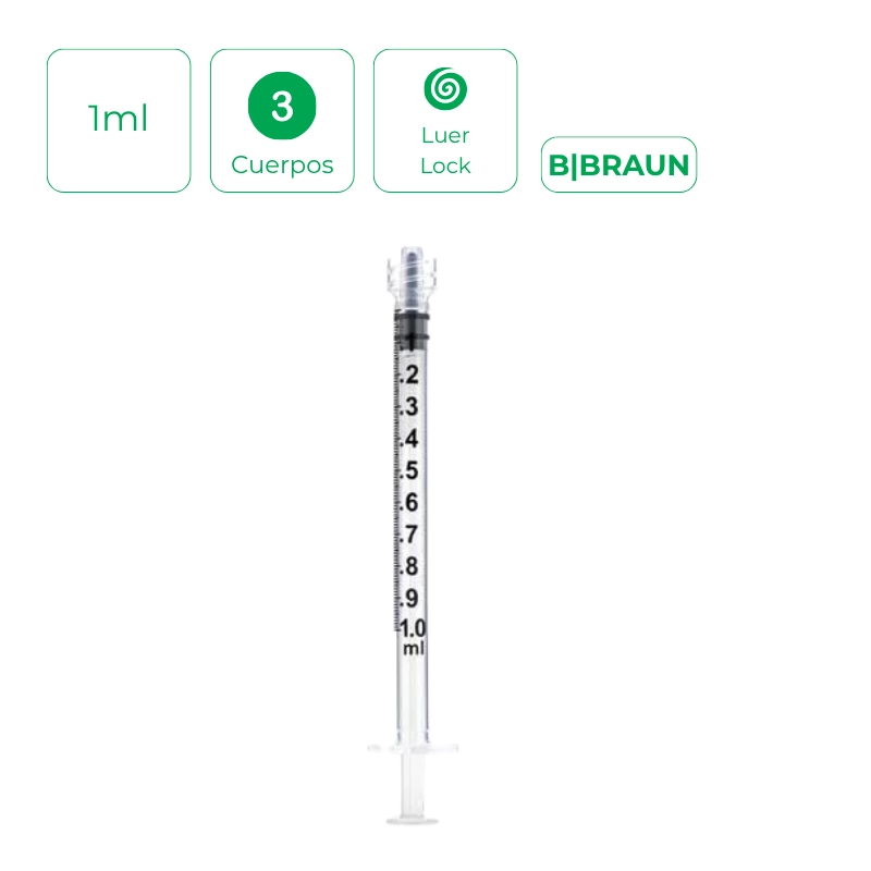 Jeringa Omnifix – F Luer Lock Solo 1ml
