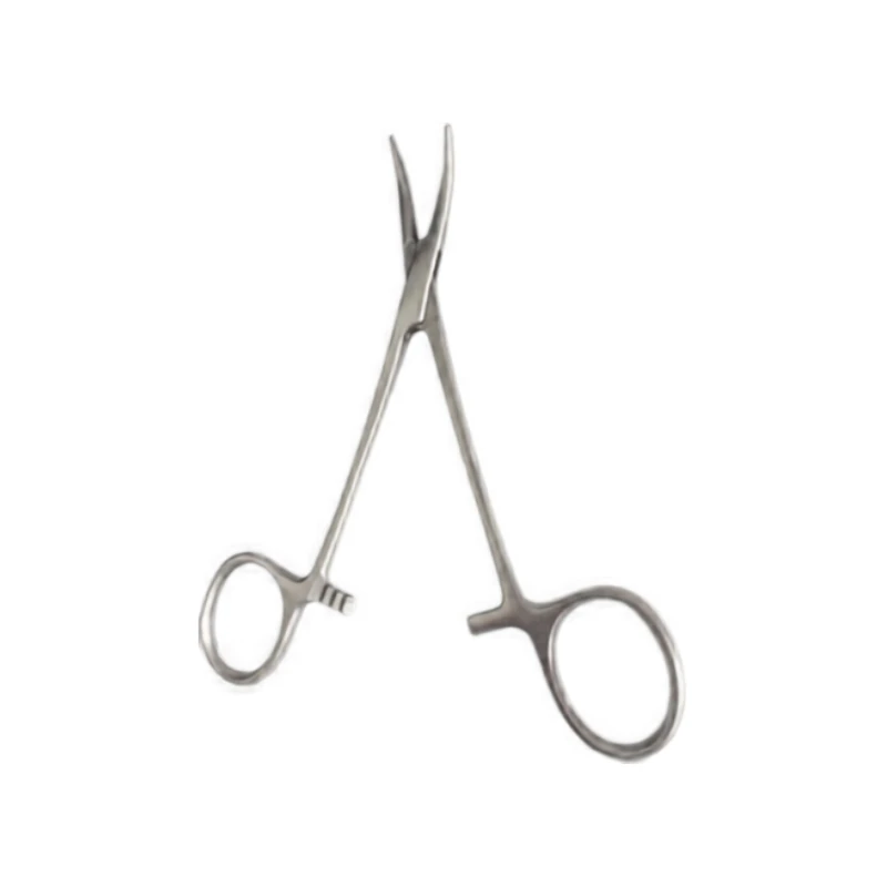 Pinza mosquito curva