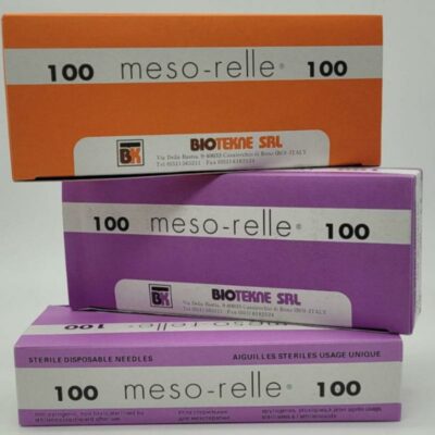 AGUJA MESO-RELLE 32G 0 23X6 MM CAJA 100UDS