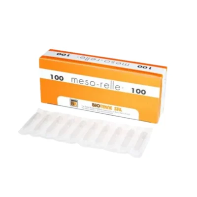Aguja mesoterapia Meso- relle 27G 0.40x4mm 100U