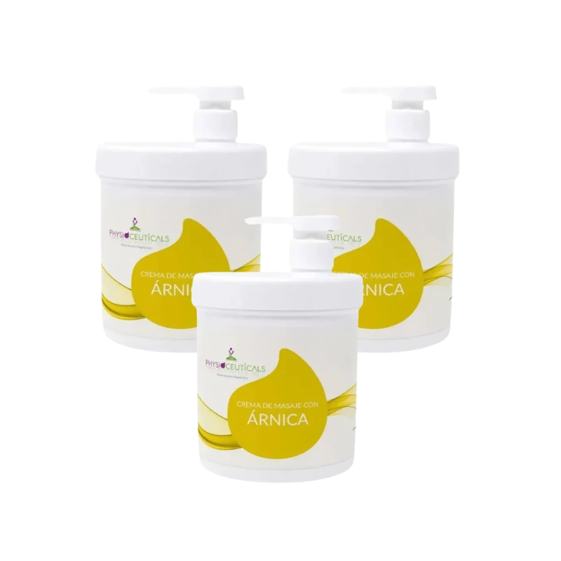 Crema de masaje con árnica
