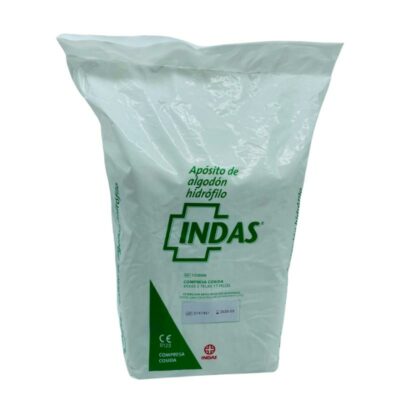 GASA N/ESTRIL COSIDA 17H 2T 45X45 INDAS 100UDS/BOL