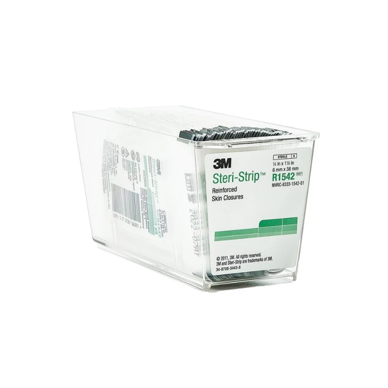 Steri-Strip 3M Bandas de Sutura cutánea Reforzadas 6 mm x 38 mm Pack de 50 sobres estériles