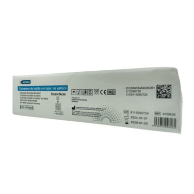 APOSITO TELA SIN TEJER N/ESTERIL 5X5 200UDS