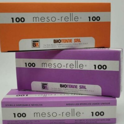 Aguja mesoterapia Meso- relle 31G 0 26x4mm 100U