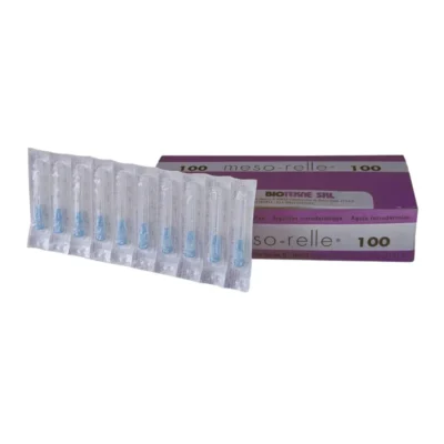Aguja mesoterapia Meso- relle 31G 0.26x4mm 100U