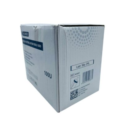 JERINGA 3C CONO LUER CONC 2/3ML C/100UDS