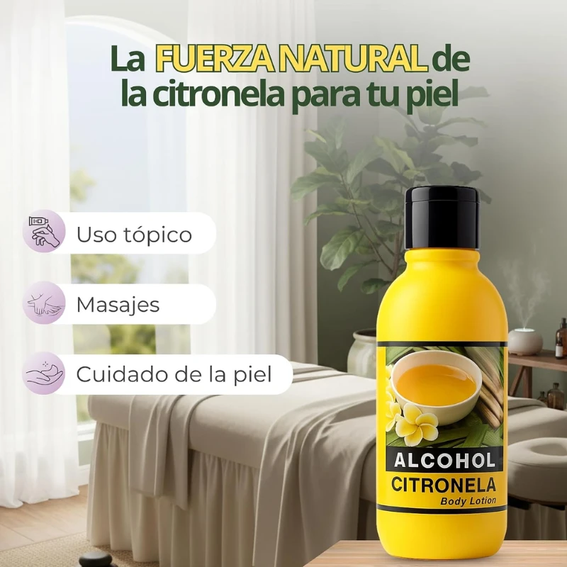 Alcohol con citronela 250ml