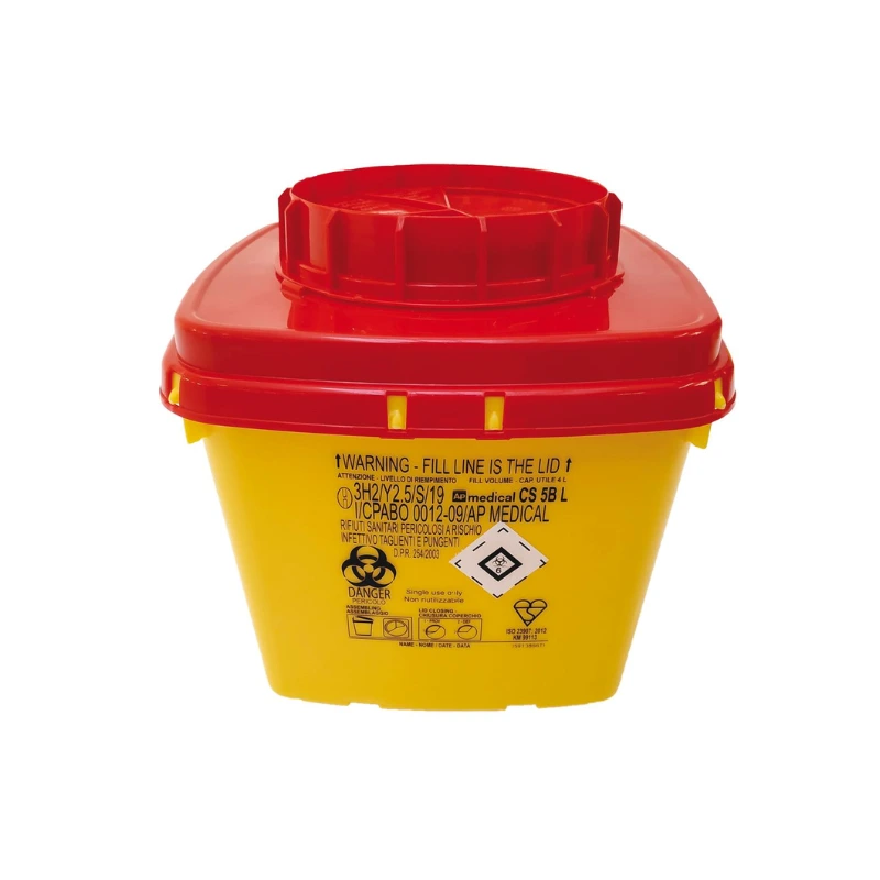 Contenedor de agujas 5 litros