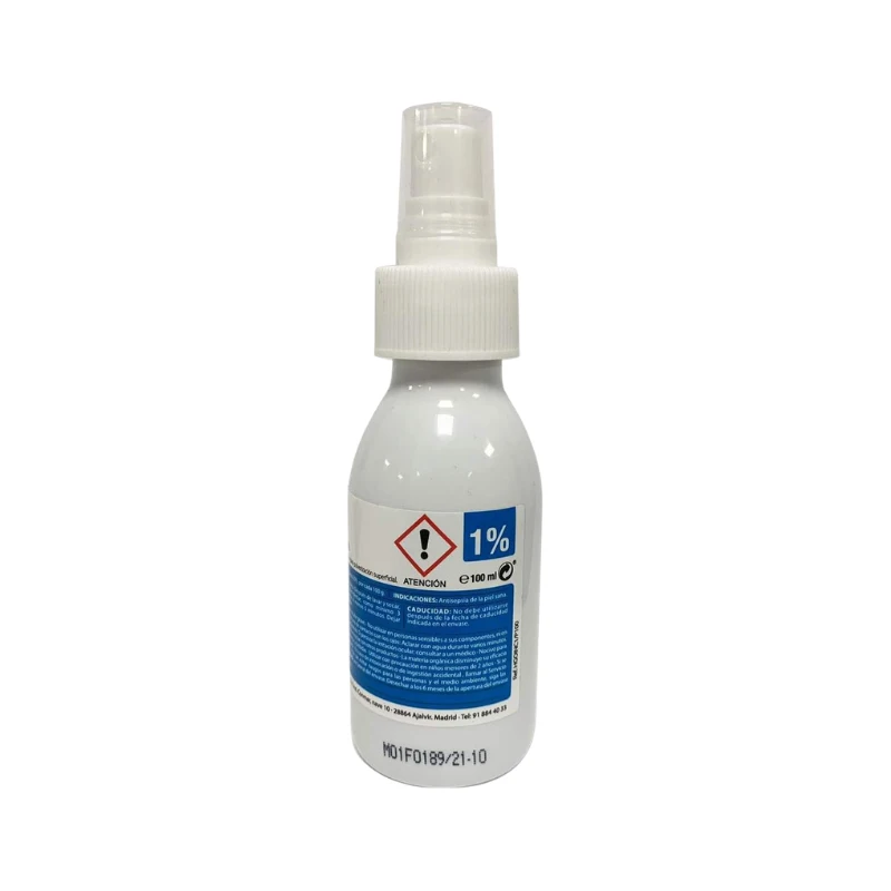 Desinclor spray 1% clorhexidina, solución antiséptica 100ml