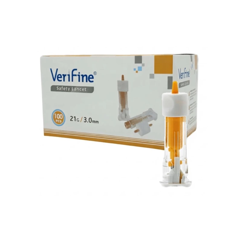 Lanceta de seguridad Verifine 21G 3.0mm