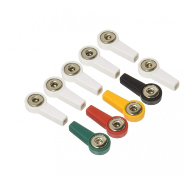 Adaptadores Cable ECG a Electrodos - 10 unidades de colores