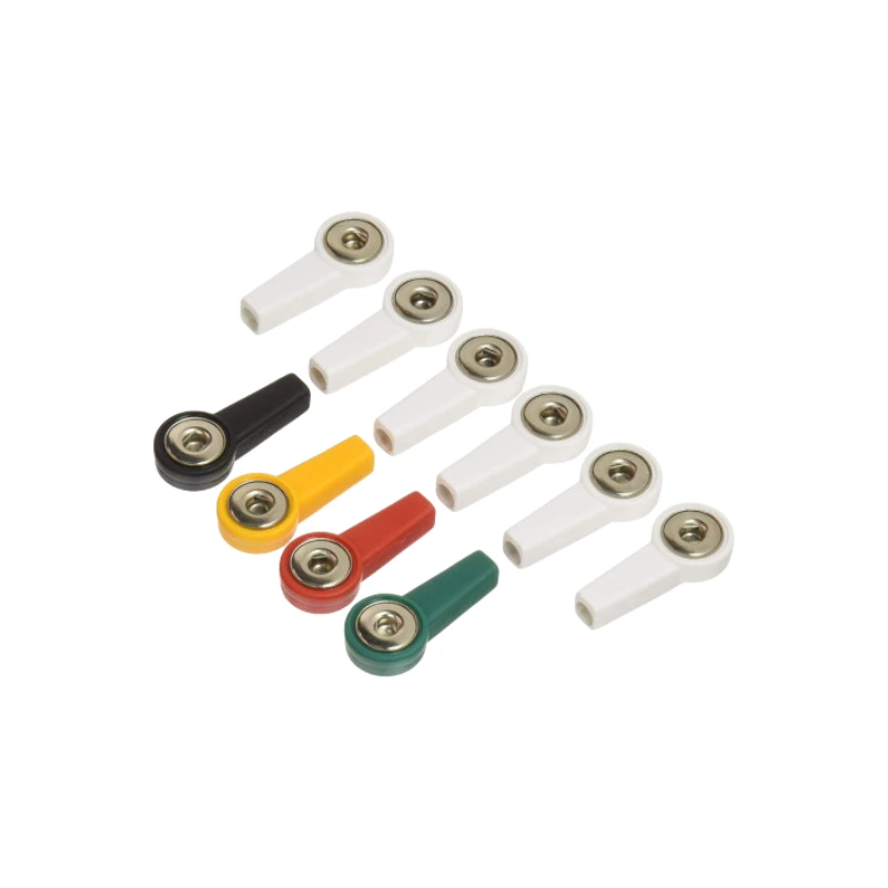 Adaptadores Cable ECG a Electrodos - 10 unidades de colores